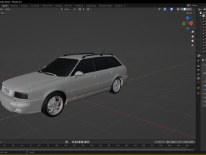 1995 Audi RS2 Avant Modèle 3D