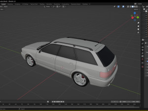 1995 Audi RS2 Avant Modèle 3D