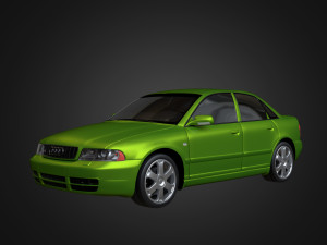 2000 Audi S4 Modèle 3D