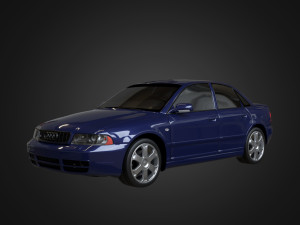 2000 Audi S4 Modèle 3D