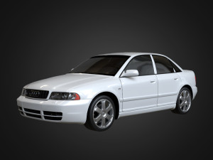2000 Audi S4 Modèle 3D