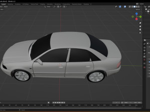 2000 Audi S4 Modèle 3D