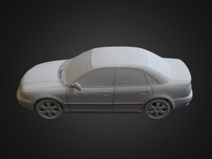 2000 Audi S4 Modèle 3D