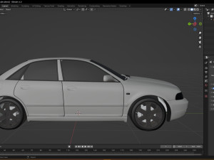 2000 Audi S4 Modèle 3D