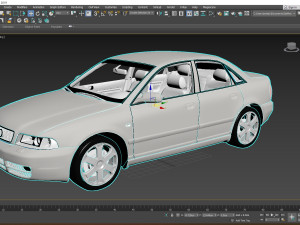 2000 Audi S4 Modèle 3D