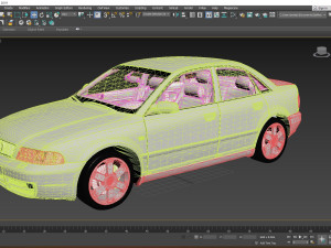 2000 Audi S4 Modèle 3D