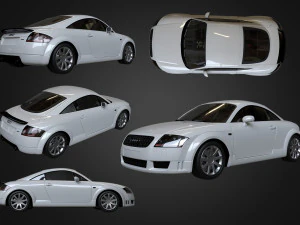 2004 Audi TT Coupe 3D Model