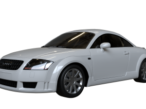 2004 Audi TT Coupe 3D Model