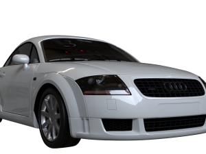 2004 Audi TT Coupe 3D Model