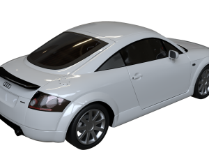 2004 Audi TT Coupe 3D Model