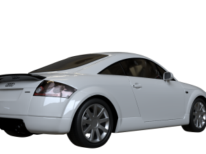 2004 Audi TT Coupe 3D Model