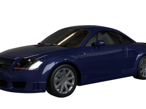 2004 Audi TT Coupe 3D Model