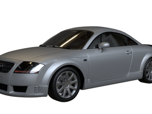2004 Audi TT Coupe 3D Model
