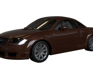 2004 Audi TT Coupe 3D Model