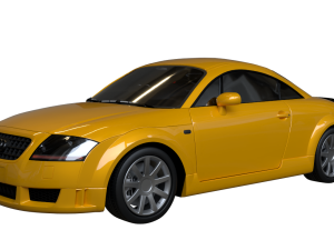 2004 Audi TT Coupe 3D Model