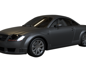 2004 Audi TT Coupe 3D Model