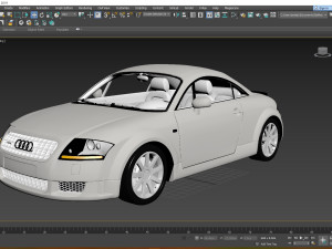 2004 Audi TT Coupe 3D Model