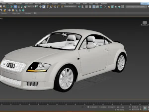 2004 Audi TT Coupe 3D Model