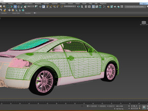 2004 Audi TT Coupe 3D Model