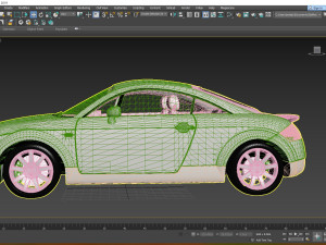2004 Audi TT Coupe 3D Model
