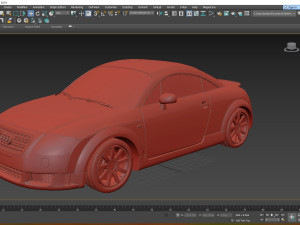 2004 Audi TT Coupe 3D Model