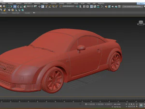 2004 Audi TT Coupe 3D Model