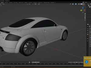 2004 Audi TT Coupe 3D Model