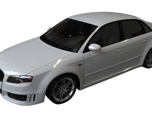 2006 Audi RS4 3D-Modell