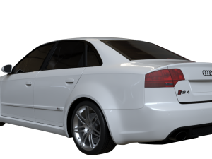 2006 Audi RS4 3D-Modell