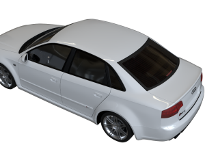 2006 Audi RS4 3D-Modell