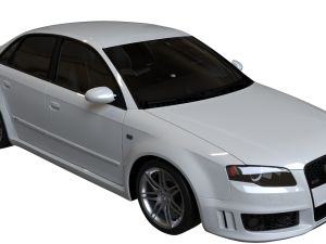2006 Audi RS4 3D-Modell