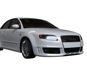 2006 Audi RS4 3D-Modell