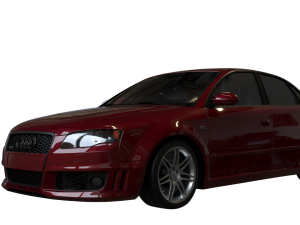 2006 Audi RS4 3D-Modell