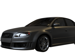 2006 Audi RS4 3D-Modell