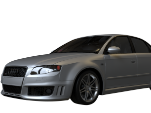 2006 Audi RS4 3D-Modell