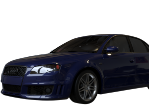 2006 Audi RS4 3D-Modell