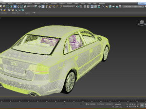 2006 Audi RS4 3D-Modell