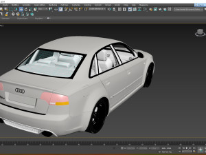 2006 Audi RS4 3D-Modell