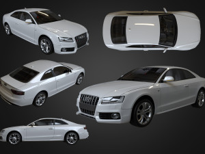 2007 Audi S5 Modelo 3D