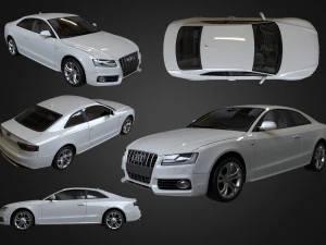 2007 Audi S5 3D Model