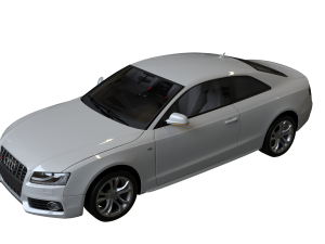 2007 Audi S5 Modelo 3D
