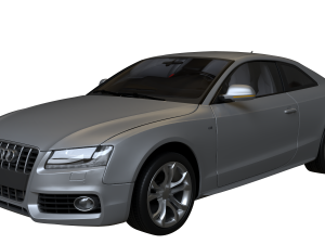 2007 Audi S5 Modelo 3D