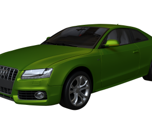 2007 Audi S5 Modelo 3D