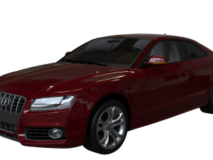 2007 Audi S5 Modelo 3D