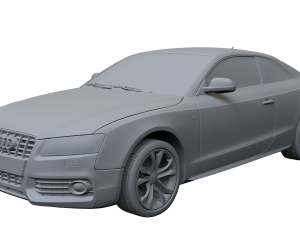 2007 Audi S5 Modelo 3D