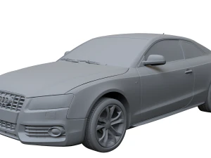 2007 Audi S5 3D Model