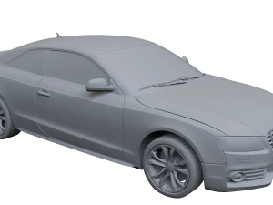 2007 Audi S5 3D Model