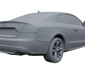 2007 Audi S5 Modelo 3D
