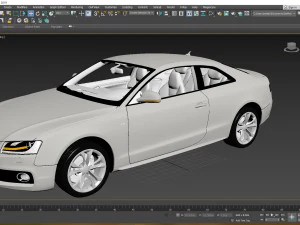 2007 Audi S5 3D Model