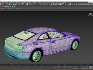 2007 Audi S5 3D Model